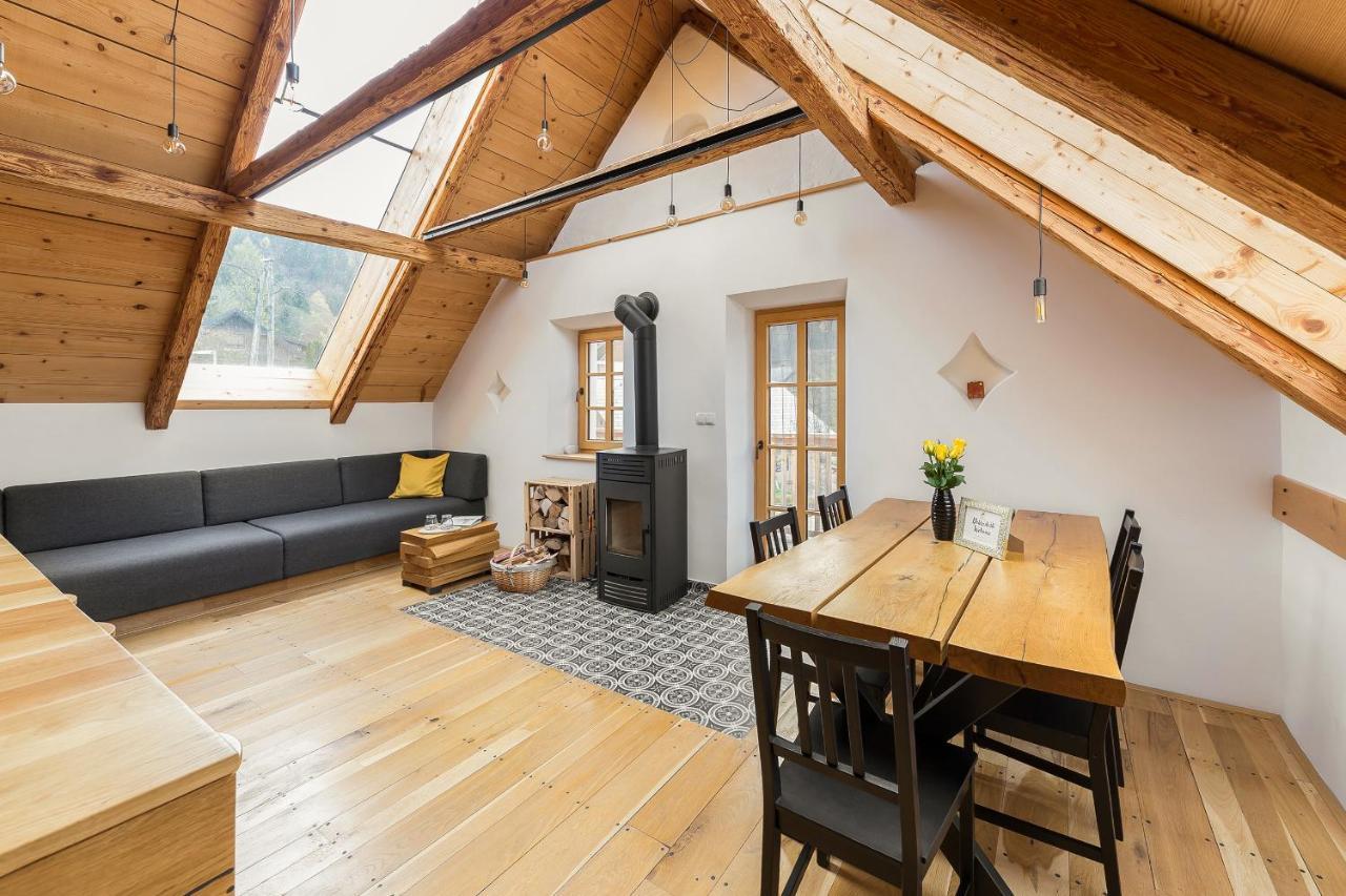 Ferienwohnung Hisa Na Soncu / Sun House Zgornje Gorje Exterior foto